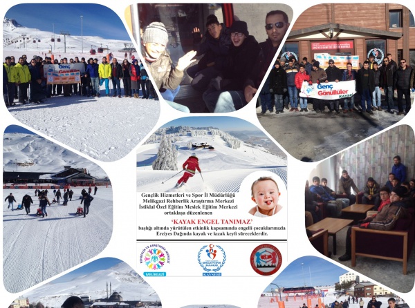 ´´Engel Tanımaz´´ Öğrencilerimiz ile Erciyes Kayak Merkezi Gezimizden Kareler
